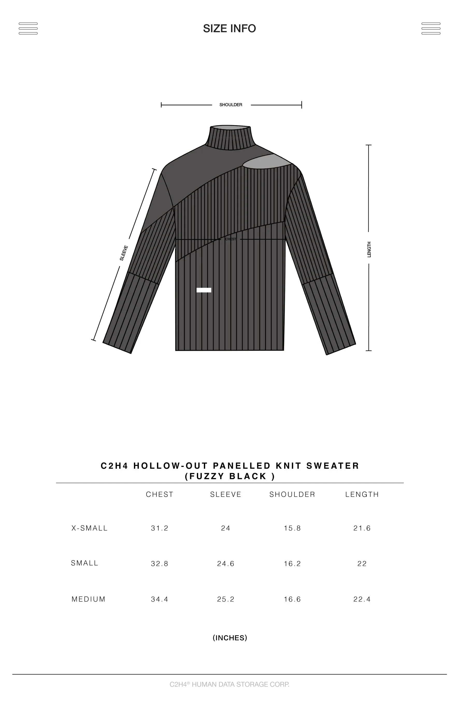 006 - Hollow-Out Paneled Knit Sweater