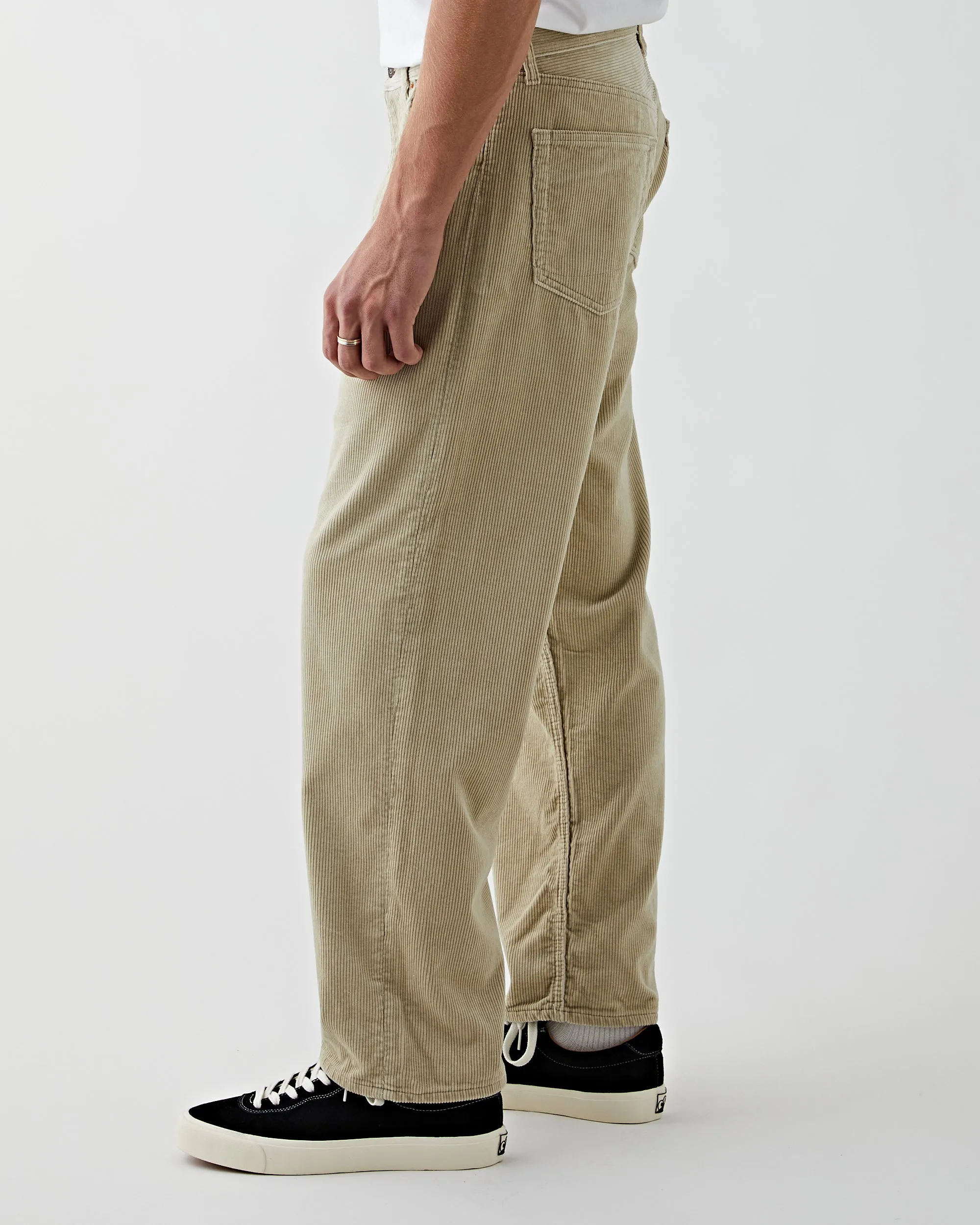 101 Dads Fit Corduroy Pants Ivory