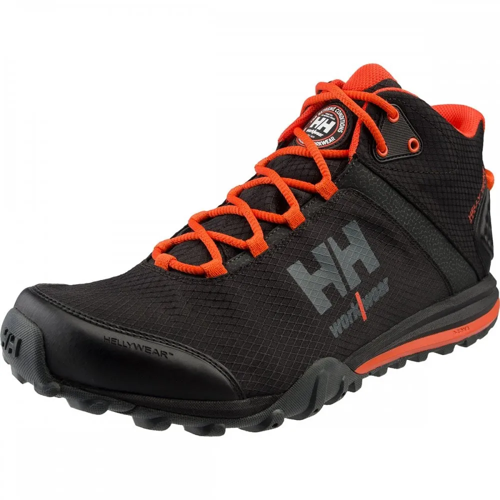 78253 Rabbora Trail Waterproof Soft Toe Shoes Black/Orange UK7 *One Size Only - Outlet Store*