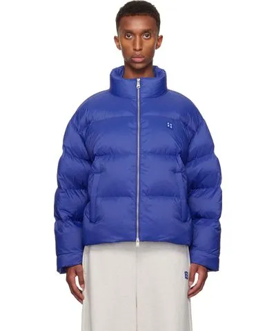 ADER error Blue TRS Tag 01 Puffer Down Jacket