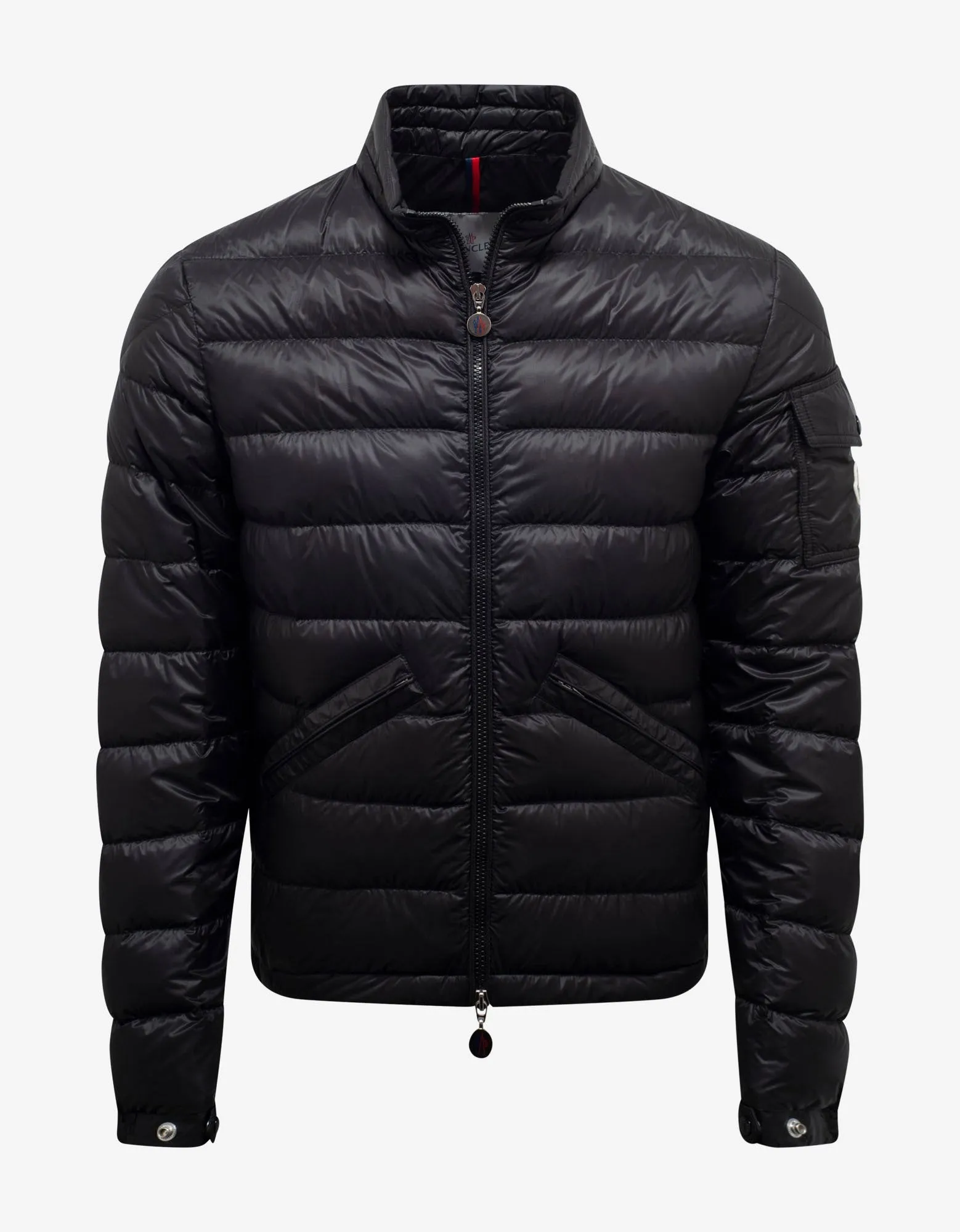 Agay Black Nylon Down Jacket