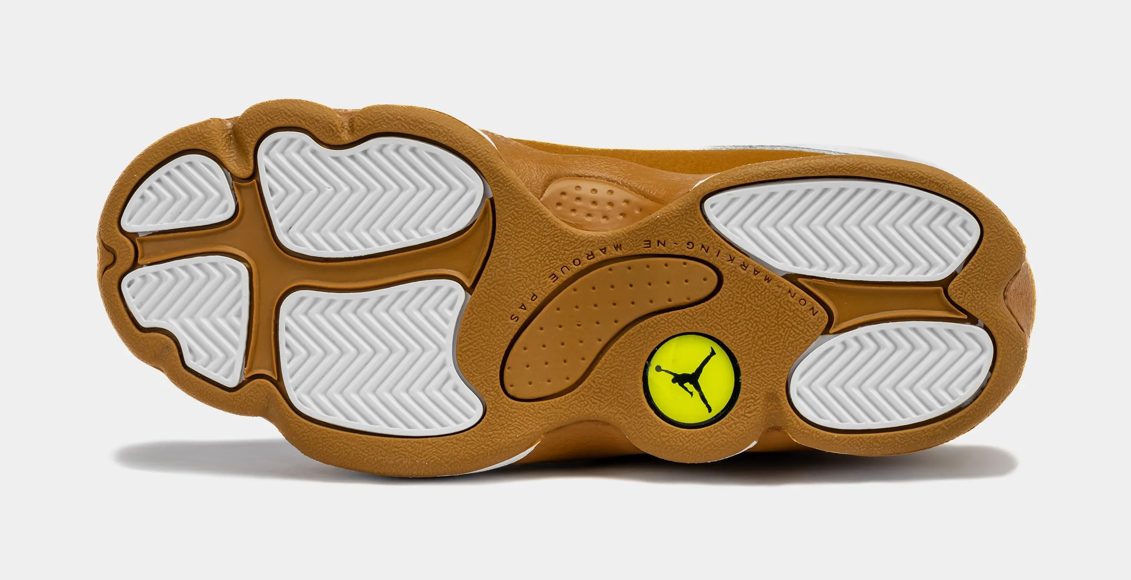 Air Jordan 13 Retro Wheat Preschool Lifestyle Shoes (White/Wheat)