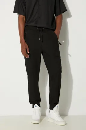 Alpha Industries cotton trousers Ripstop Jogger black color 116201.03