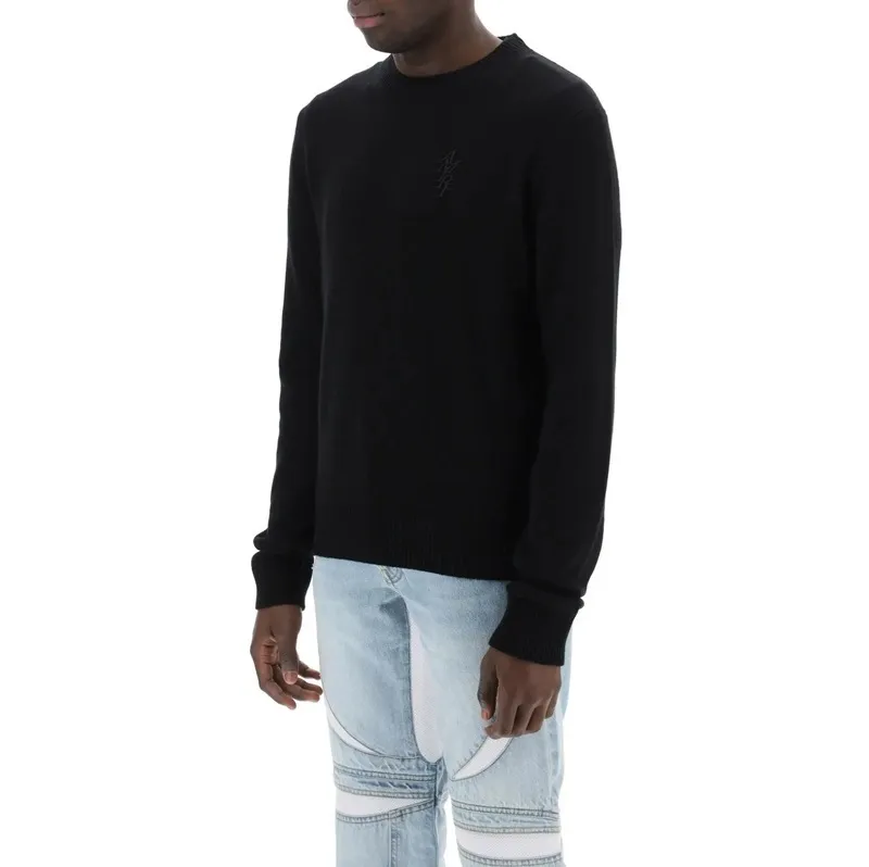 AMIRI  |Cashmere Street Style Long Sleeves Sweaters