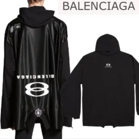 BALENCIAGA  |Crew Neck Pullovers Unisex Street Style Long Sleeves Plain