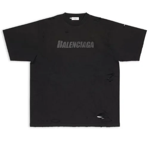 BALENCIAGA  |Crew Neck Pullovers Unisex Street Style Plain Cotton