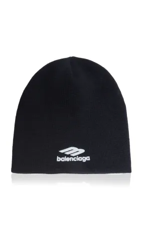 Balenciaga Ribbed Knit Beanie