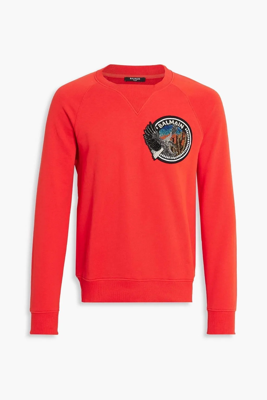 BALMAIN  |Street Style Long Sleeves Cotton Luxury Sweatshirts