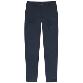 BOSS C-Perin Linen Drawstring Trousers Navy