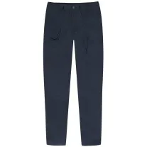 BOSS C-Perin Linen Drawstring Trousers Navy