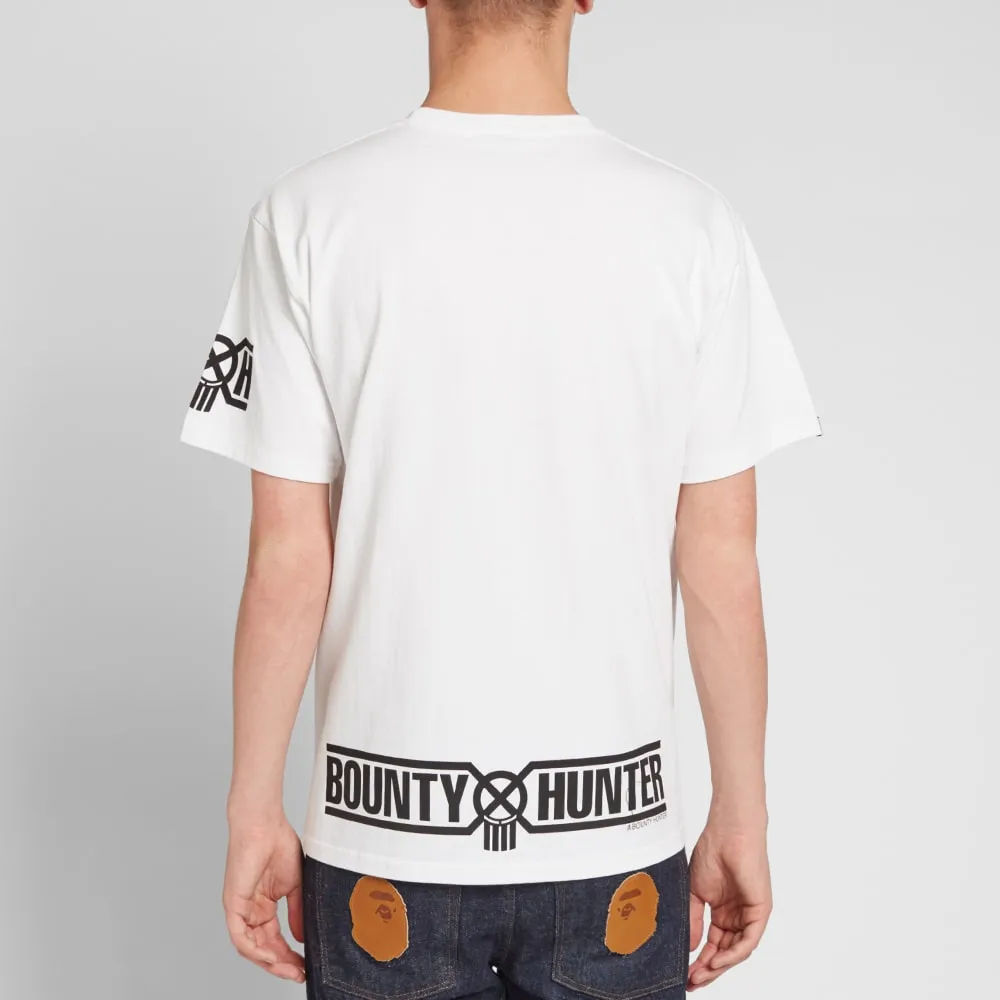 Bounty Hunter New Mebius Logo TeeWhite