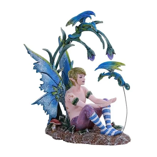 Boy and His Dragon Figurine