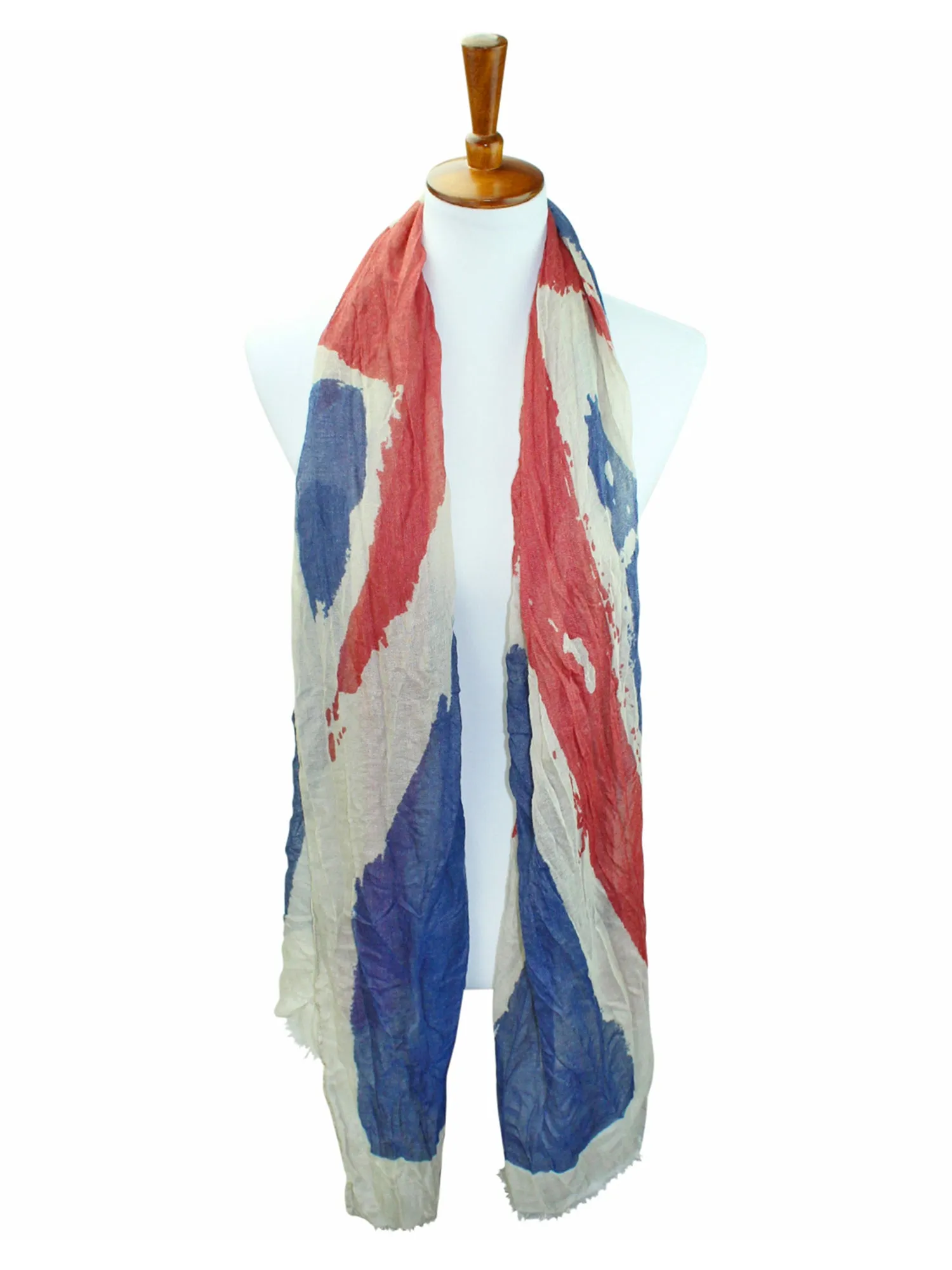 British Flag Design Lightweight Shawl Scarf Wrap