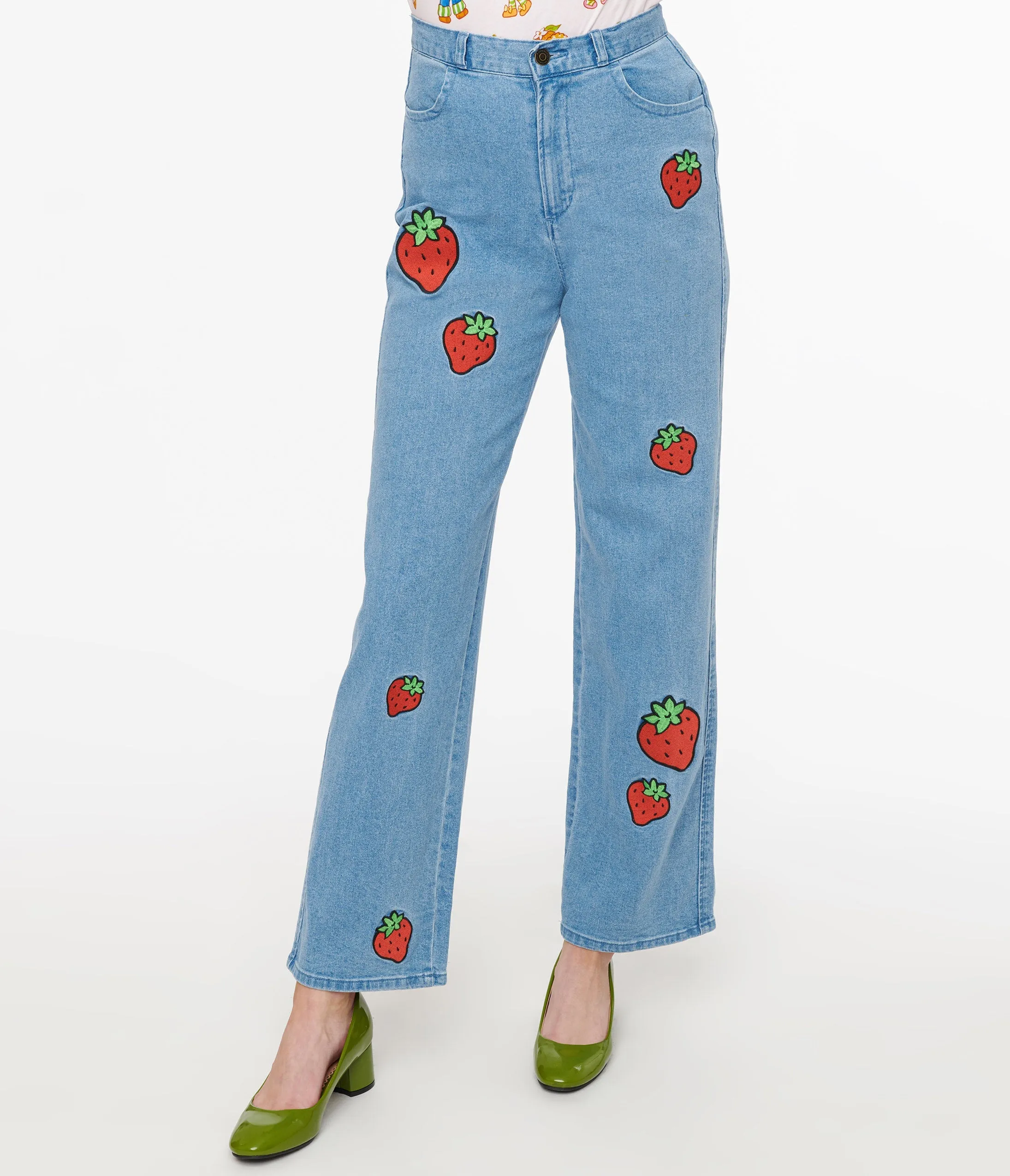 Cakeworthy Strawberry Shortcake Patch Jeans