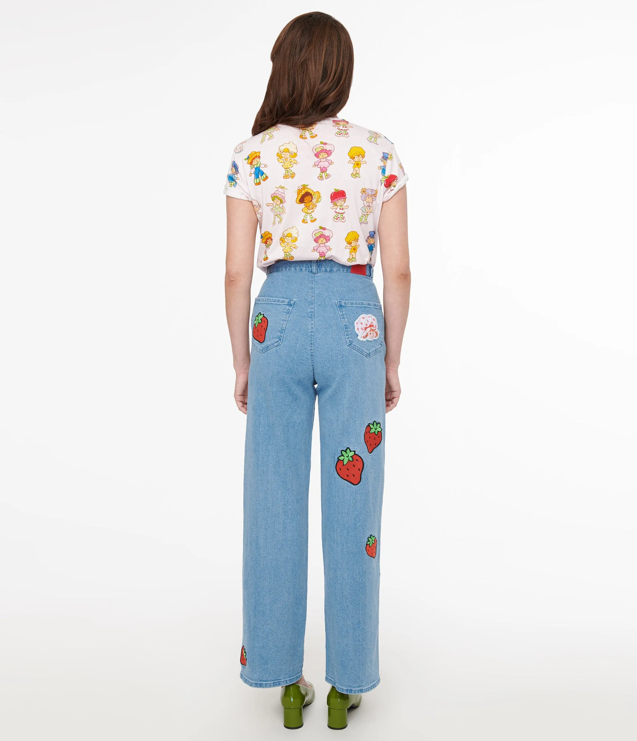 Cakeworthy Strawberry Shortcake Patch Jeans