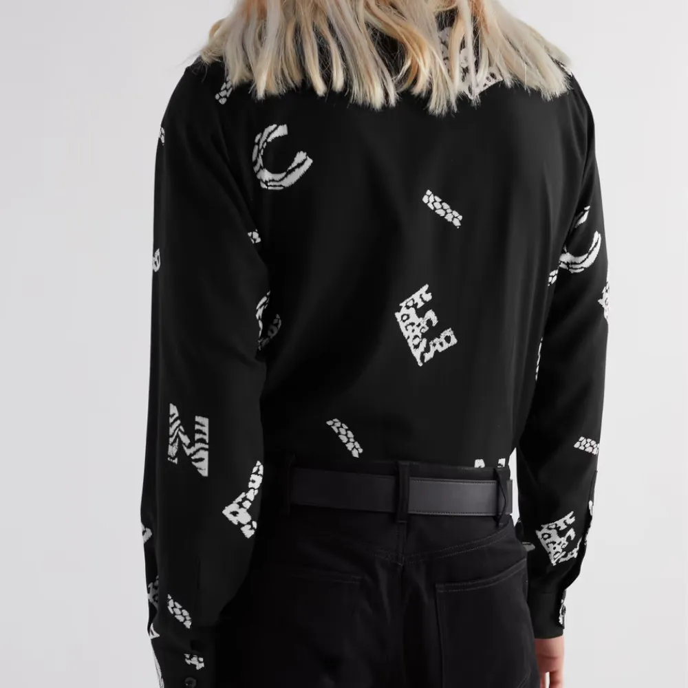 CELINE  |Street Style Long Sleeves Logo Luxury Shirts