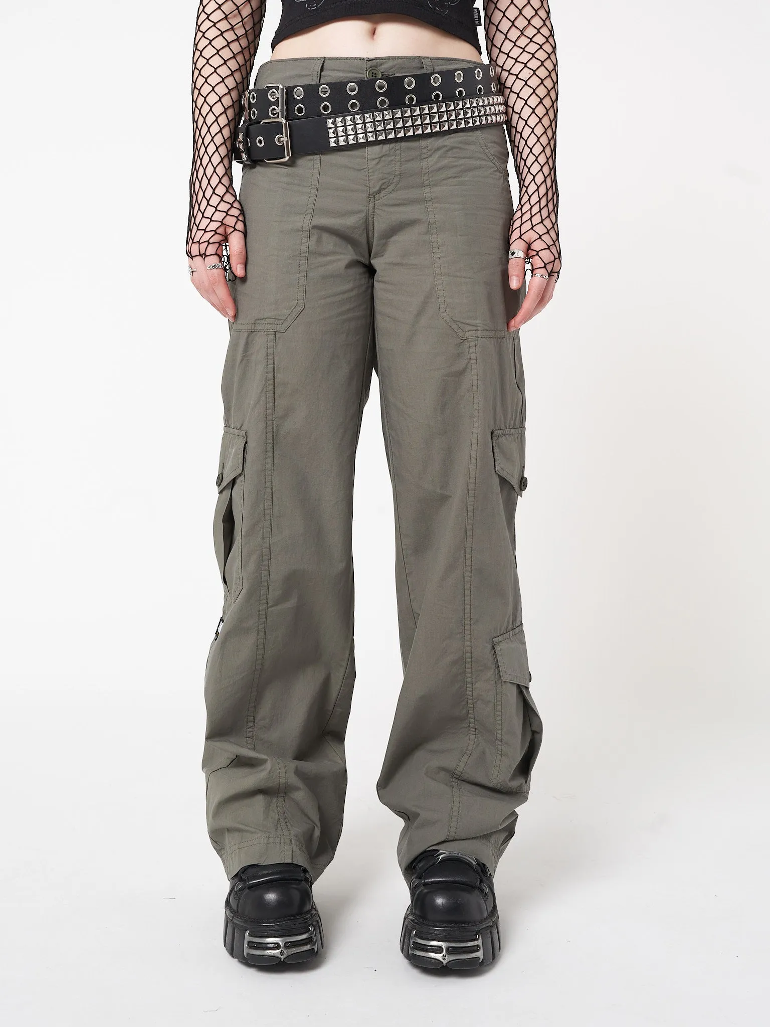 Cleo Green Y2k Cargo Pants