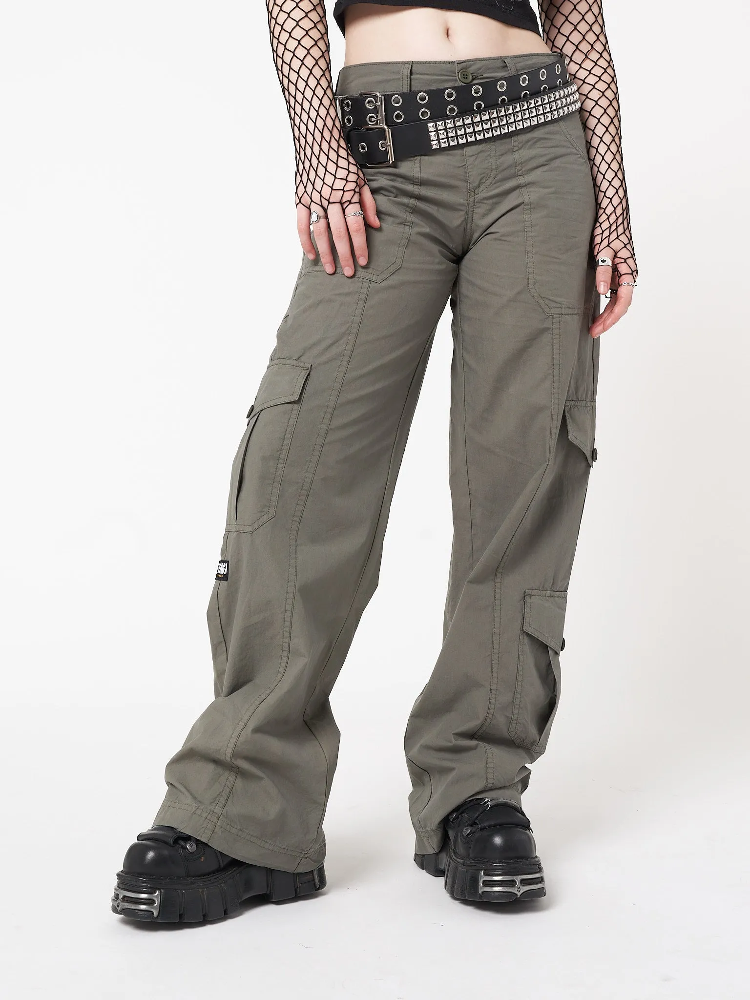 Cleo Green Y2k Cargo Pants