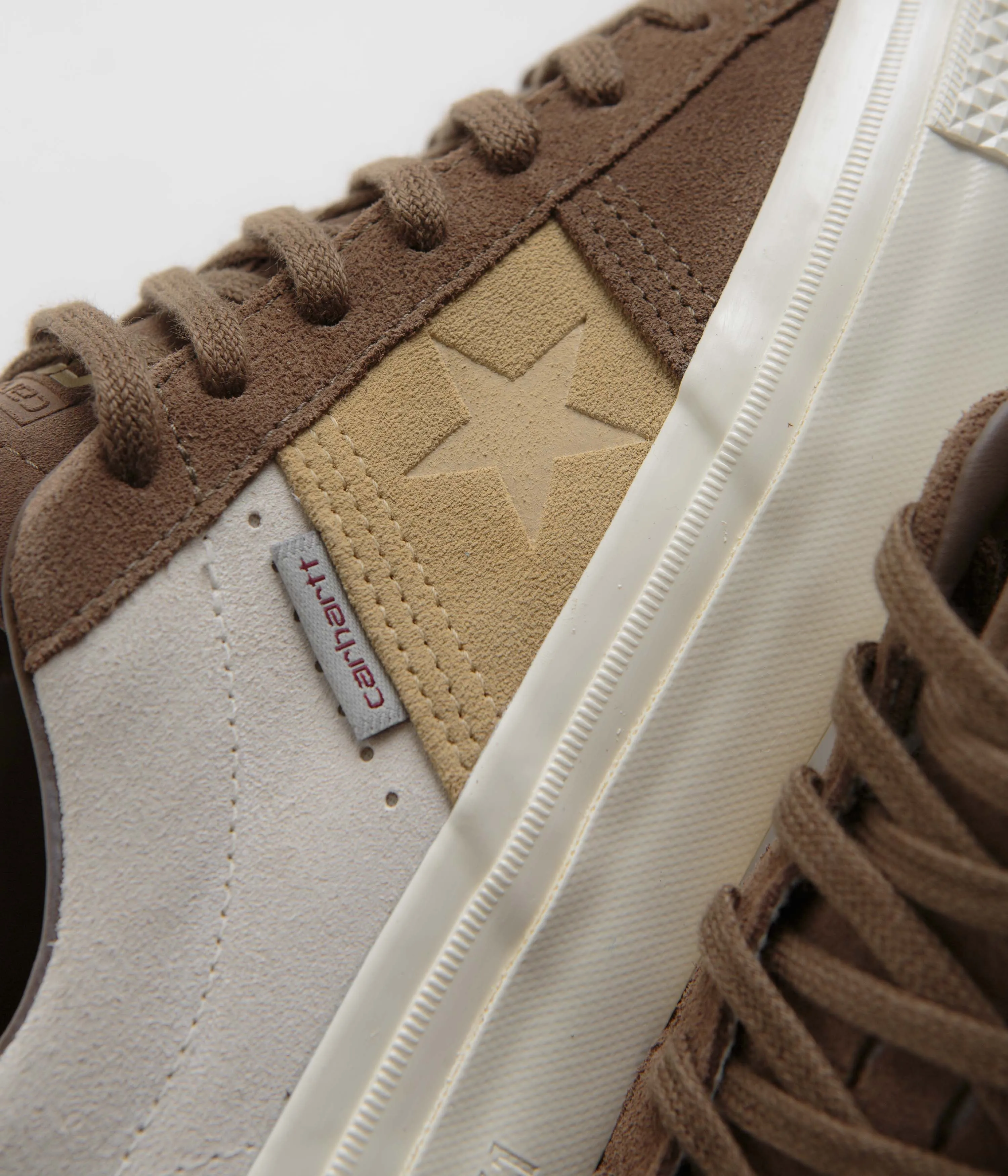 Converse x Carhartt WIP One Star Academy Pro Shoes - Dark Earth / Starfish / Egret