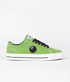 Converse x Stussy One Star Pro Ox Shoes - Green Flash / White / Black