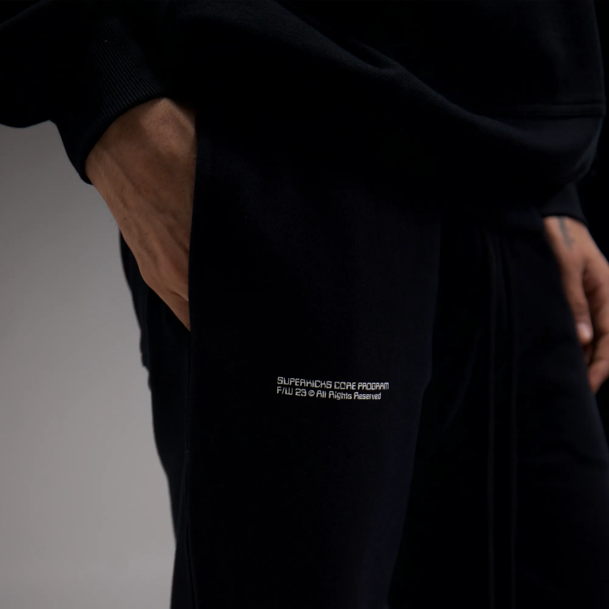 CORE 3.0 UNISEX SWEATPANT “BLACK”