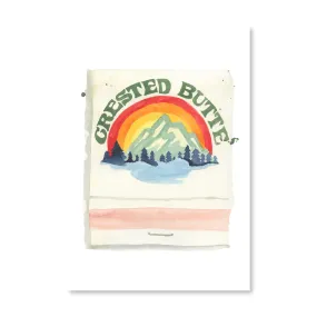 Crested Butte Matchbook