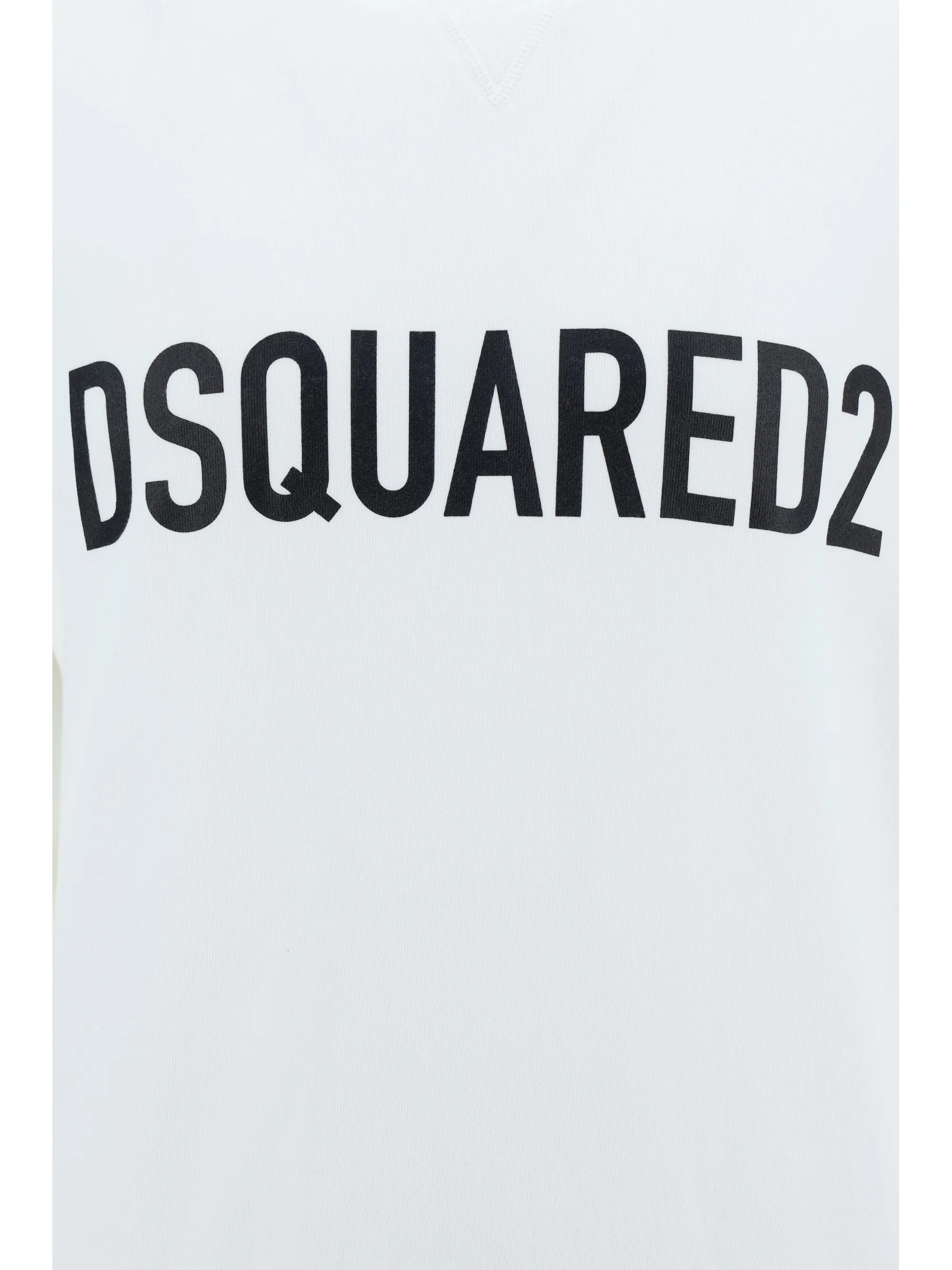 D SQUARED2  |Crew Neck Monogram Sweat Long Sleeves Cotton Luxury