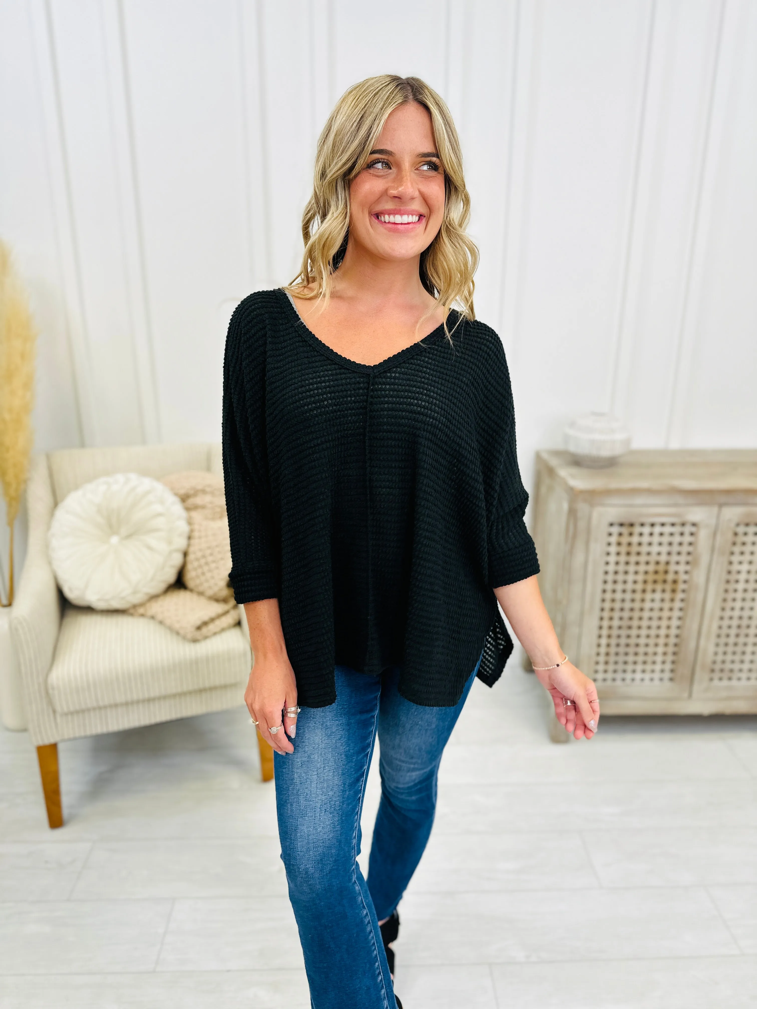 DOORBUSTER! REG/CURVY Pleated Love Top- Multiple Colors!