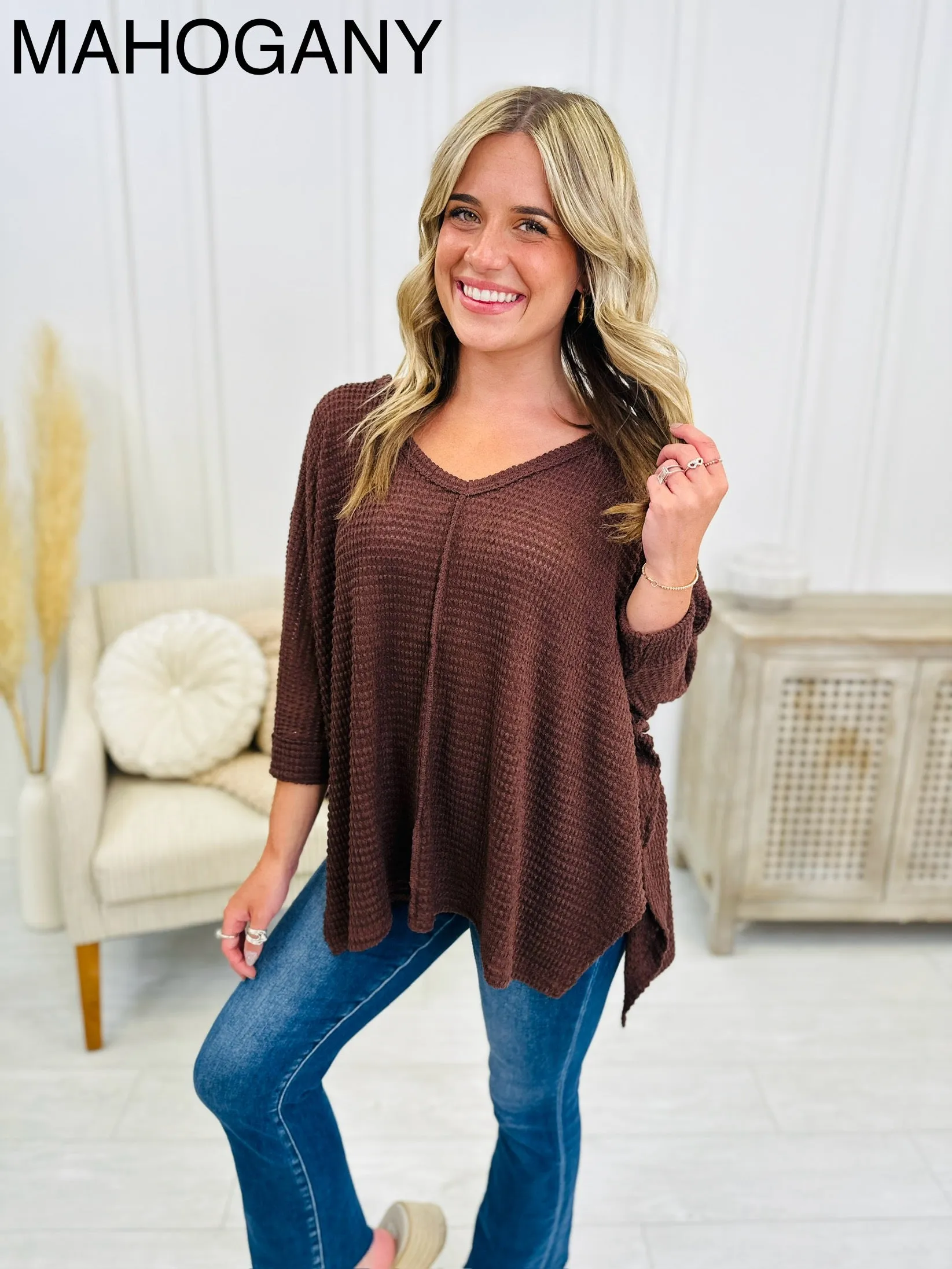 DOORBUSTER! REG/CURVY Pleated Love Top- Multiple Colors!