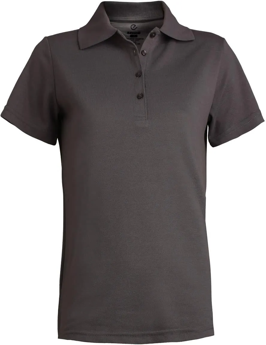 Edwards Ladies Blended Pique Short Sleeve Polo