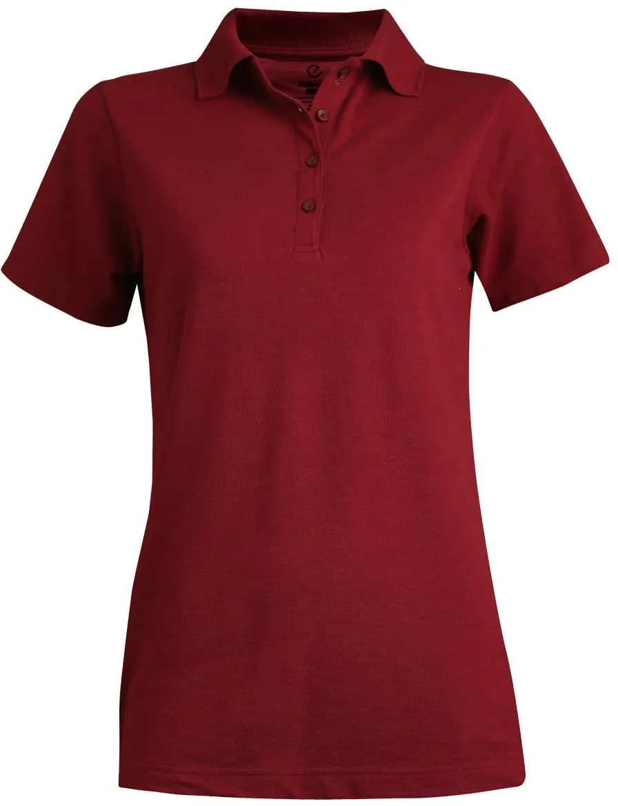 Edwards Ladies Blended Pique Short Sleeve Polo