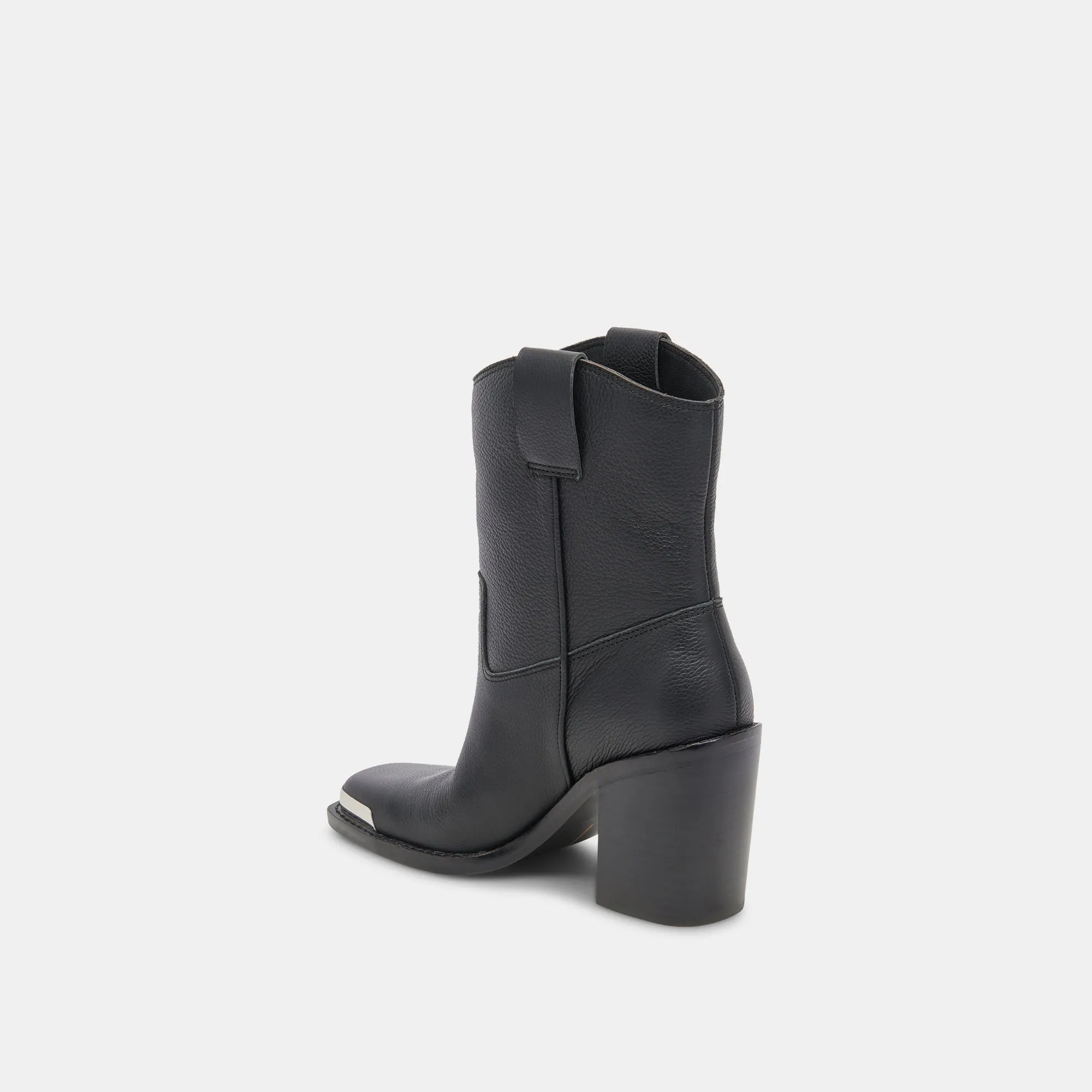 FALON BOOTS BLACK LEATHER