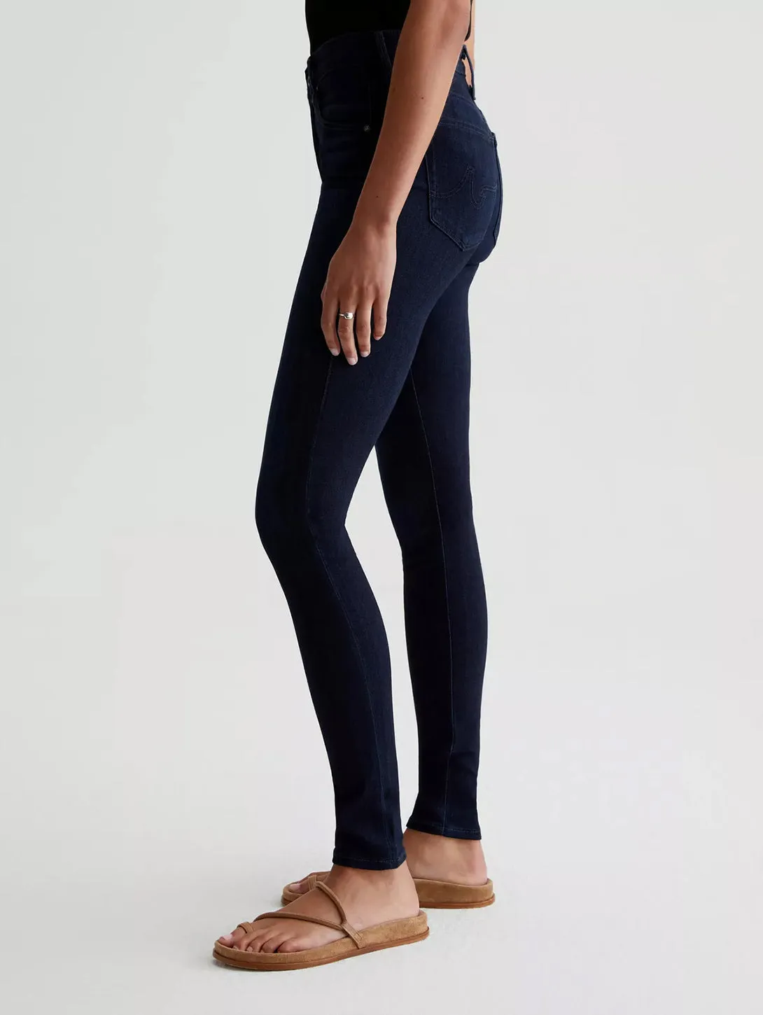 Farrah High Rise Ankle Skinny Jean - Brooks