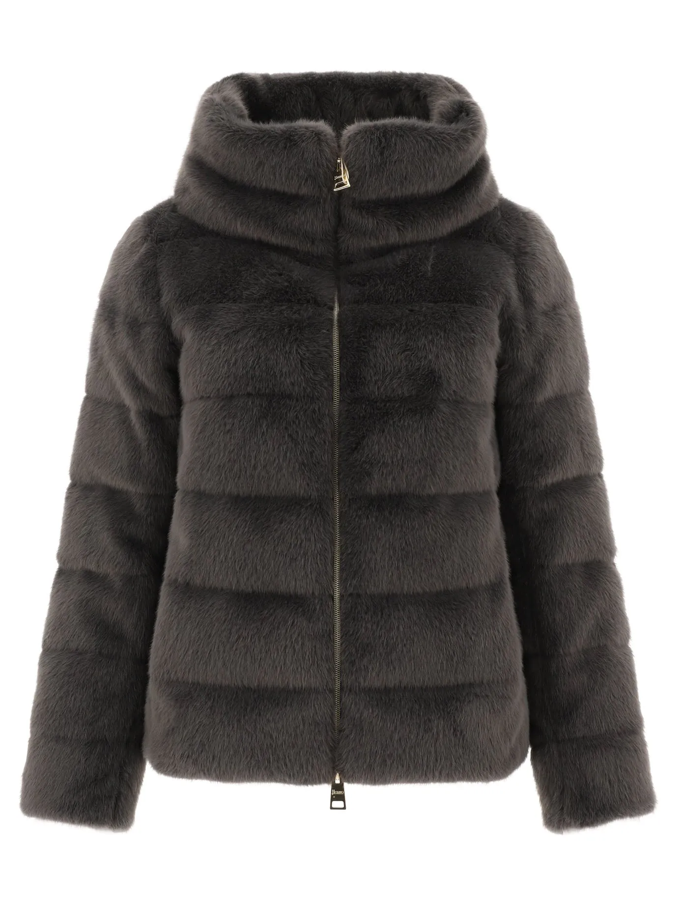 FAUX FUR DOWN JACKET