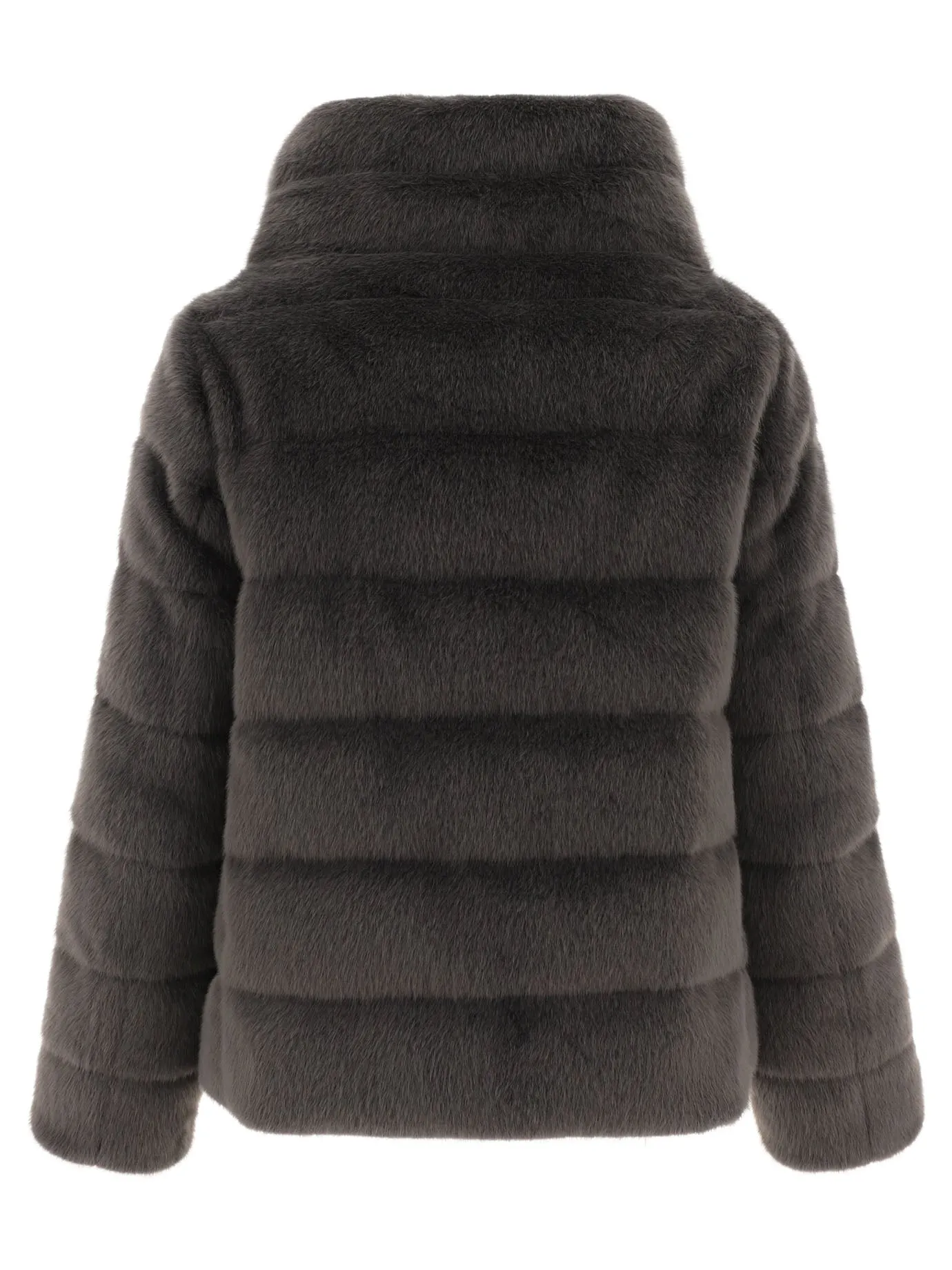 FAUX FUR DOWN JACKET