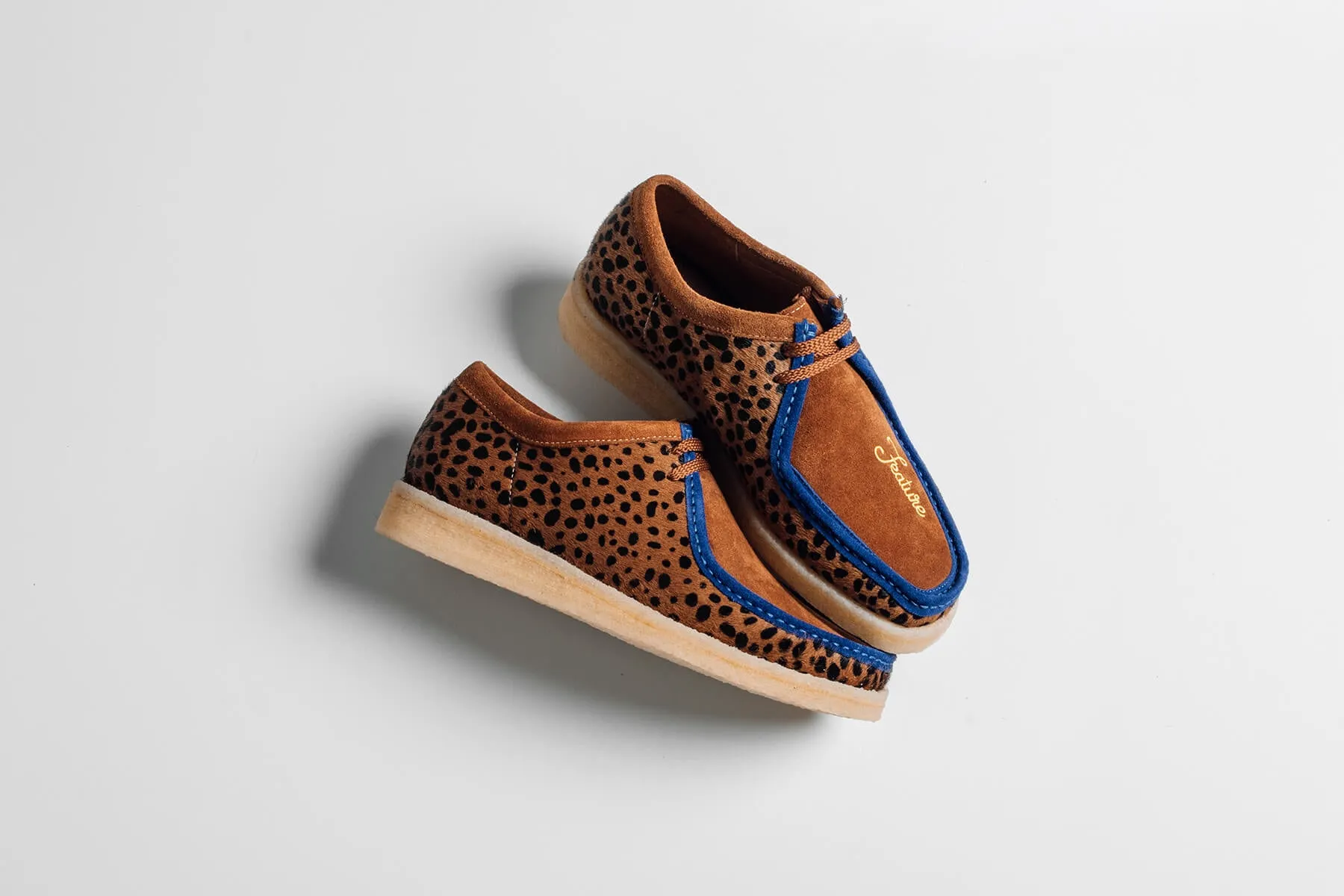 Feature x Padmore & Barnes P204 Original Low Top - Animal/Purple