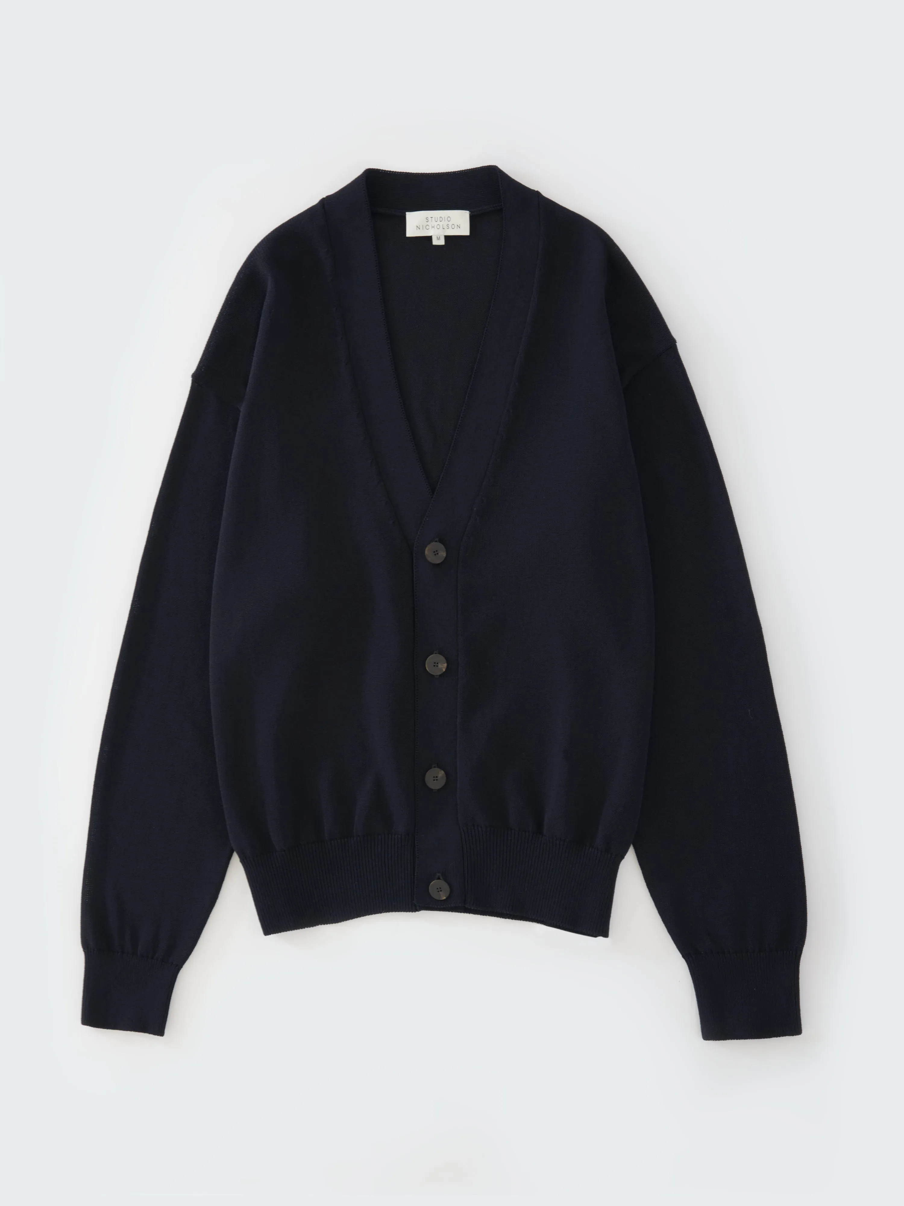 Frieze Knit in Darkest Navy