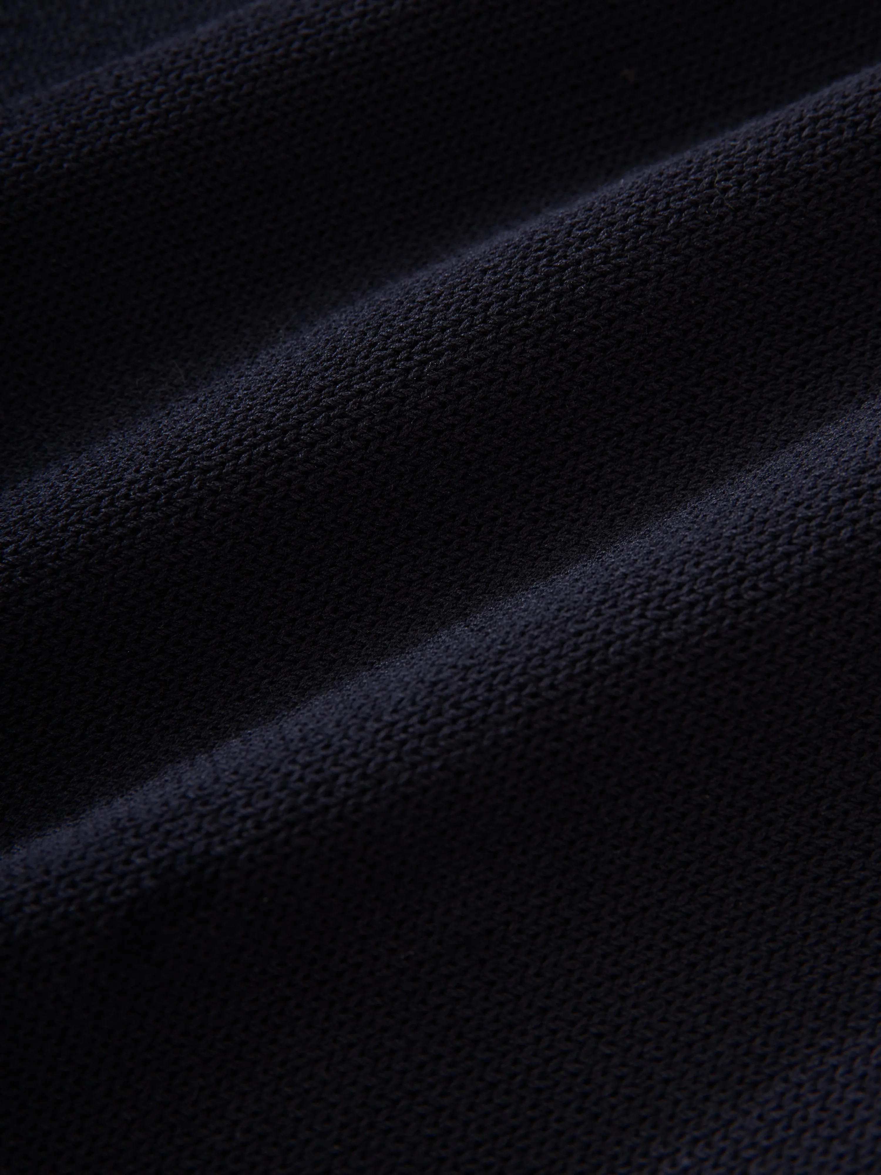 Frieze Knit in Darkest Navy