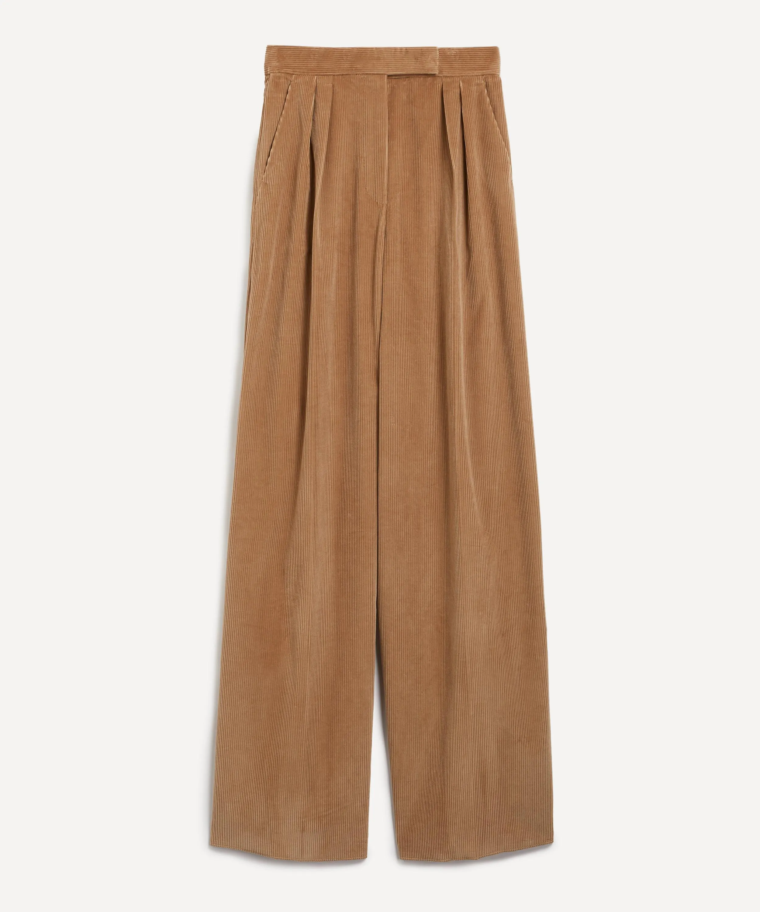 Gilly Corduroy High-Waisted Flared Trousers