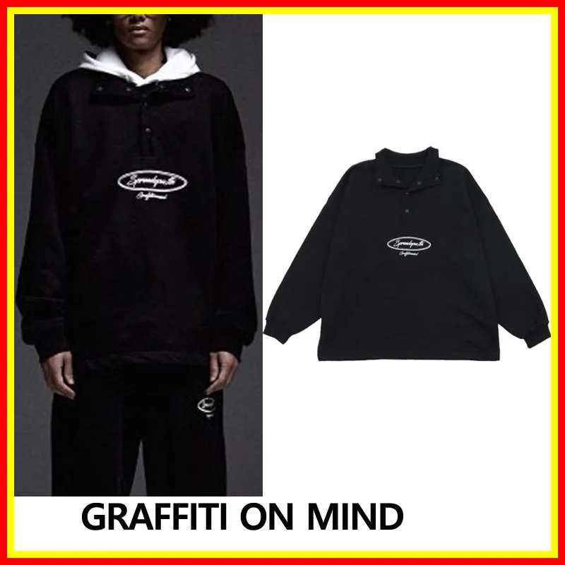 GRAFFITIONMIND  |Street Style Long Sleeves Cotton Tops