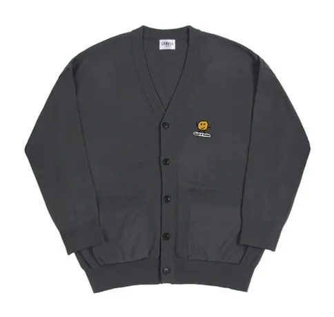 GRAVER  |[GRAVER]★DOT BOARD EMBROIDERY KNIT CARDIGAN