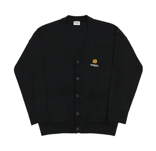 GRAVER  |[GRAVER]★DOT BOARD EMBROIDERY KNIT CARDIGAN