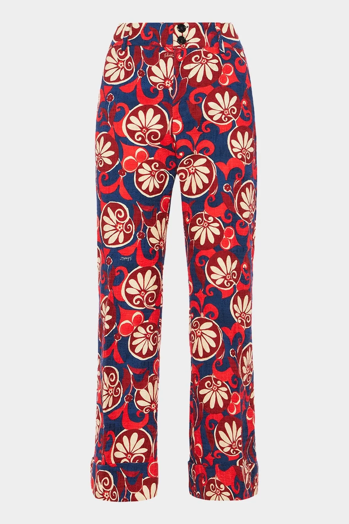 Hendrix Pants in Moonflower Navy