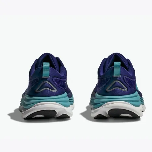 Hoka Gaviota 5 Bellwether Blue / Evening Sky  Forget what you thought you knew about stability shoes. The Gaviota 5’s new stabil