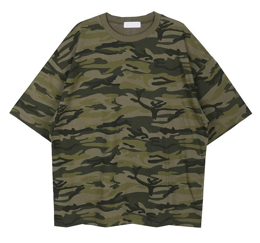 HOLY IN CODE  |Crew Neck Pullovers Camouflage Unisex Street Style U-Neck