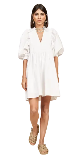 Hunter Bell Noah Dress, Bright White