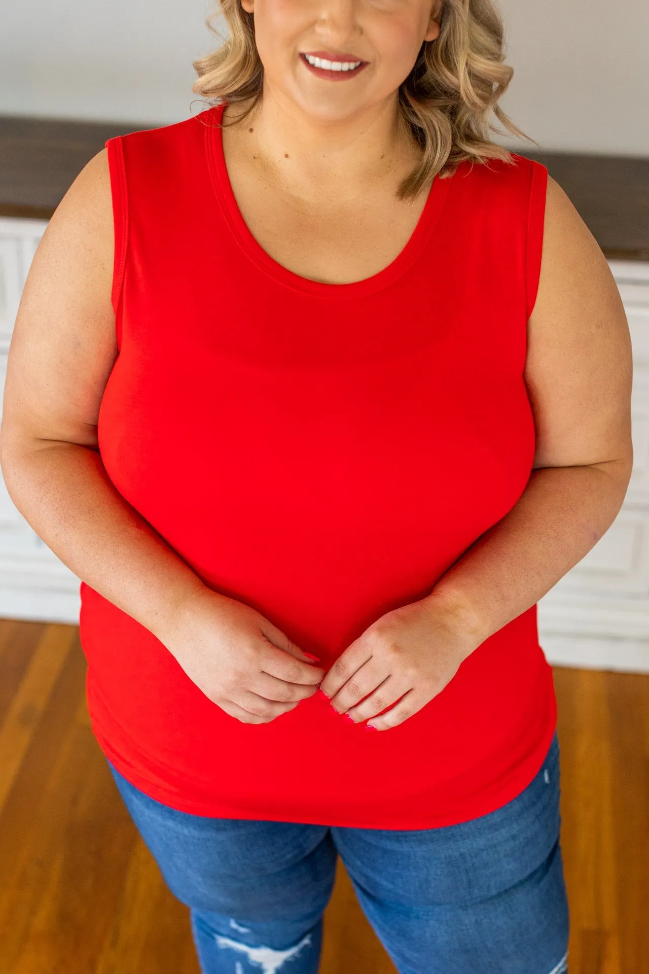 IN STOCK Ava Tank - Red