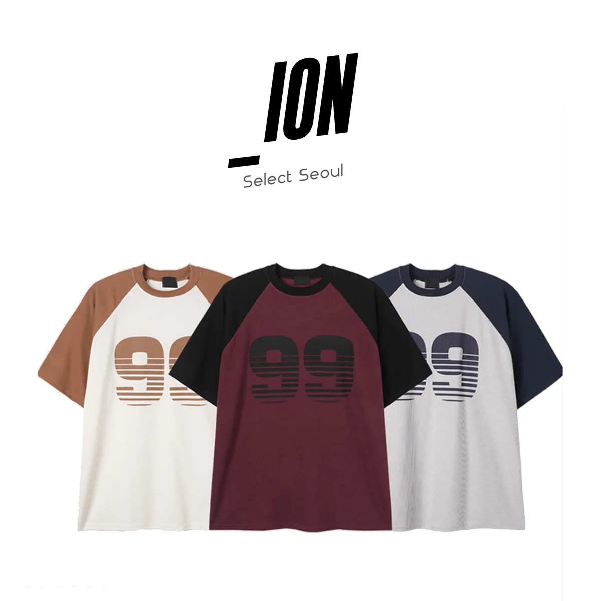 IONSEOUL  |Crew Neck Pullovers Unisex Low Gauge Street Style U-Neck