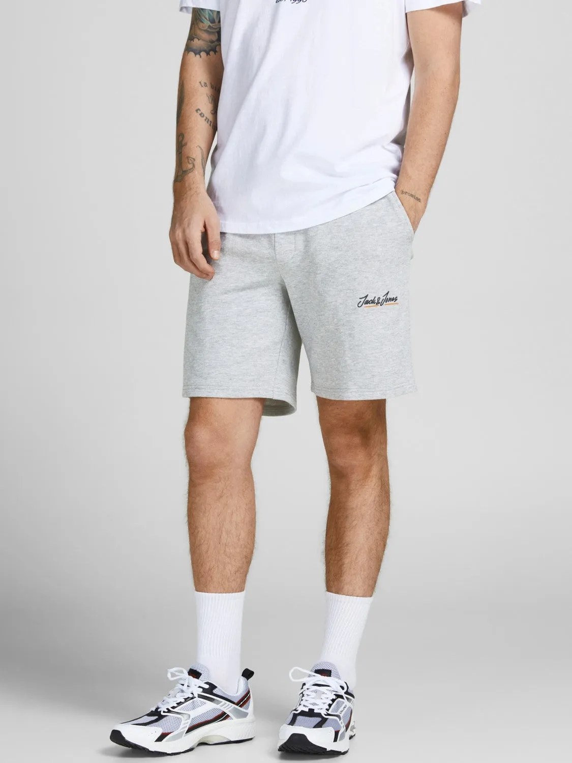 Jack & Jones Mens Sweat Jog Shorts 'Jji Tons'