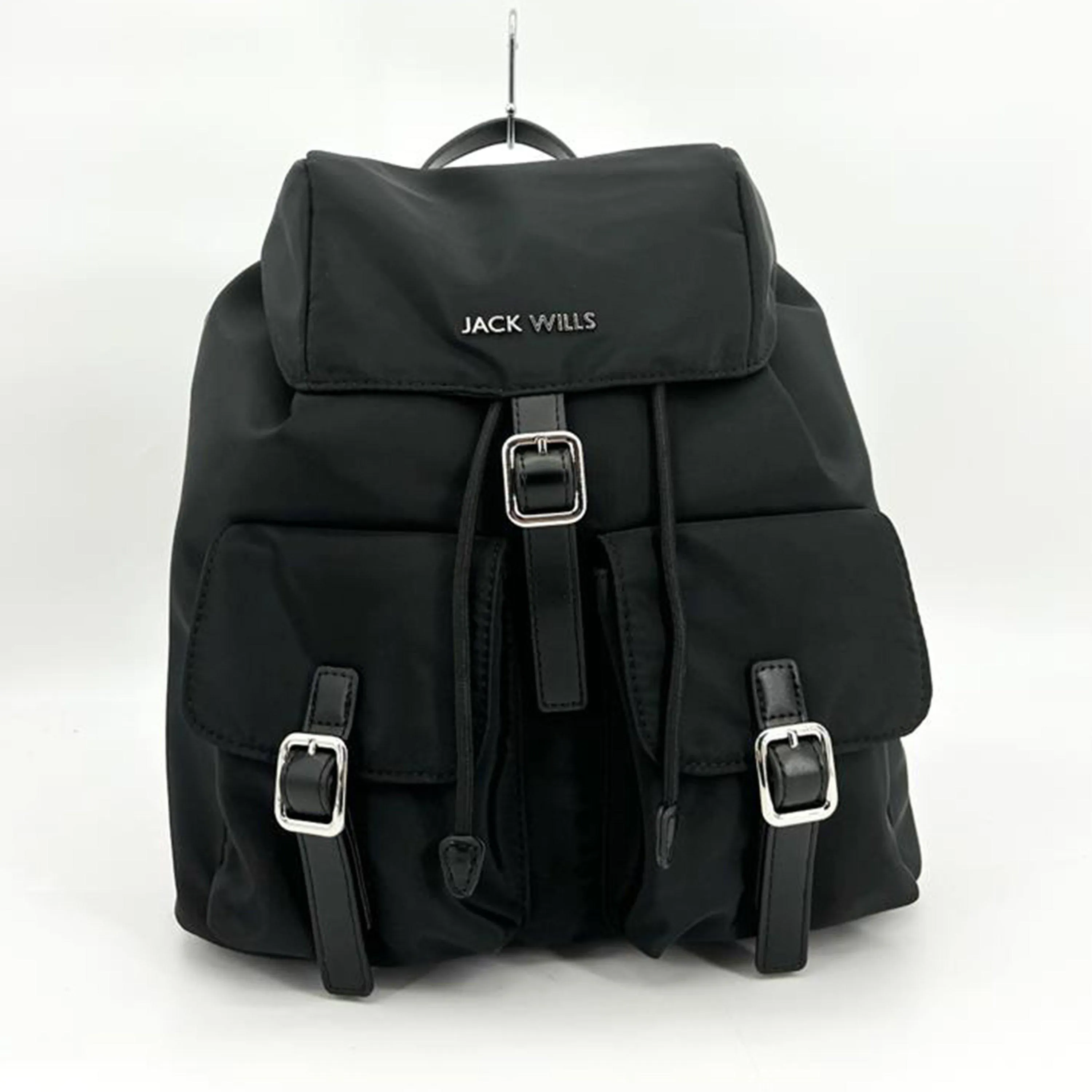 Jack Wills JW Drawstring Buckle Backpack